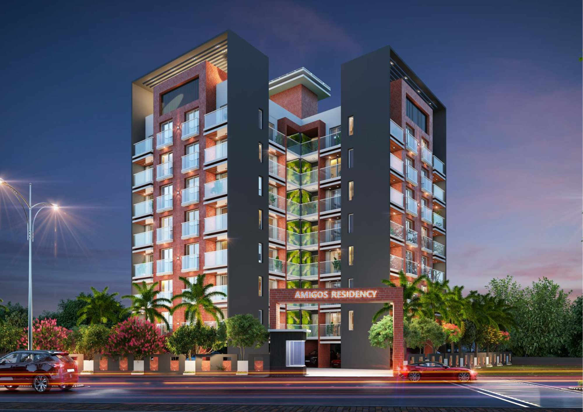 Amigos Residency Near Navale Bridge